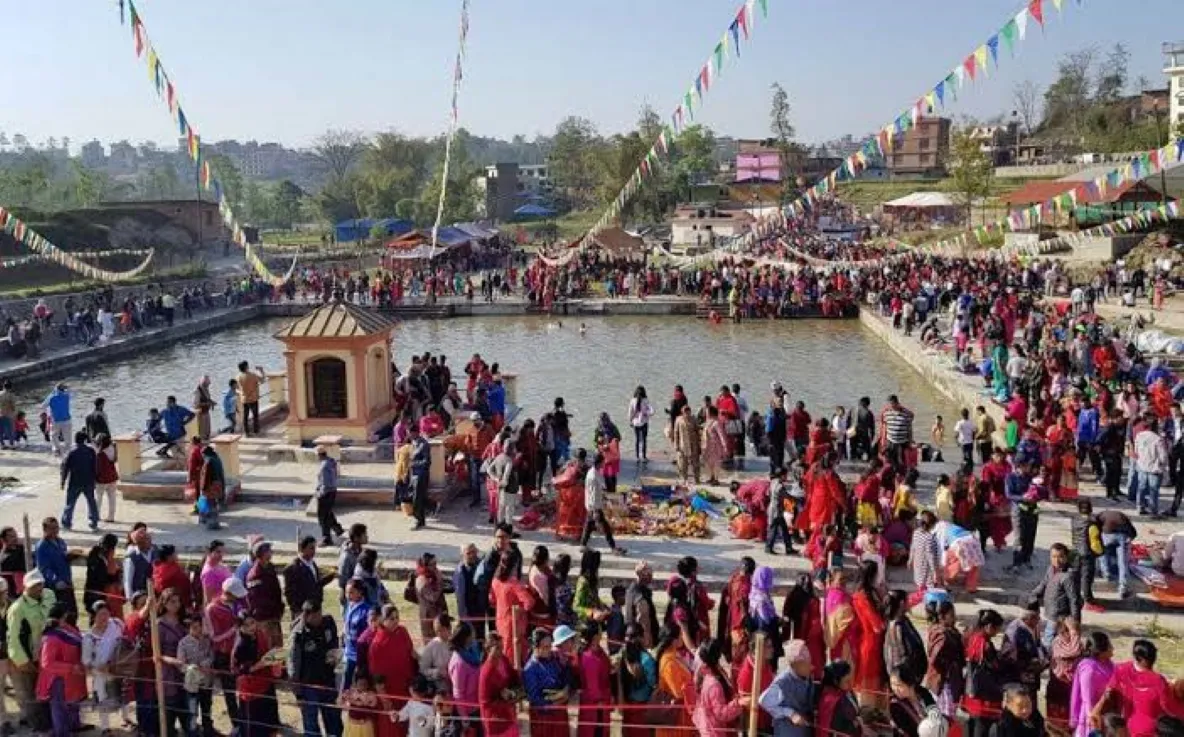 भाद्र शुक्ल पूर्णिमा : इन्द्रदहमा बिहानैदेखि भक्तजनको घुइँचो